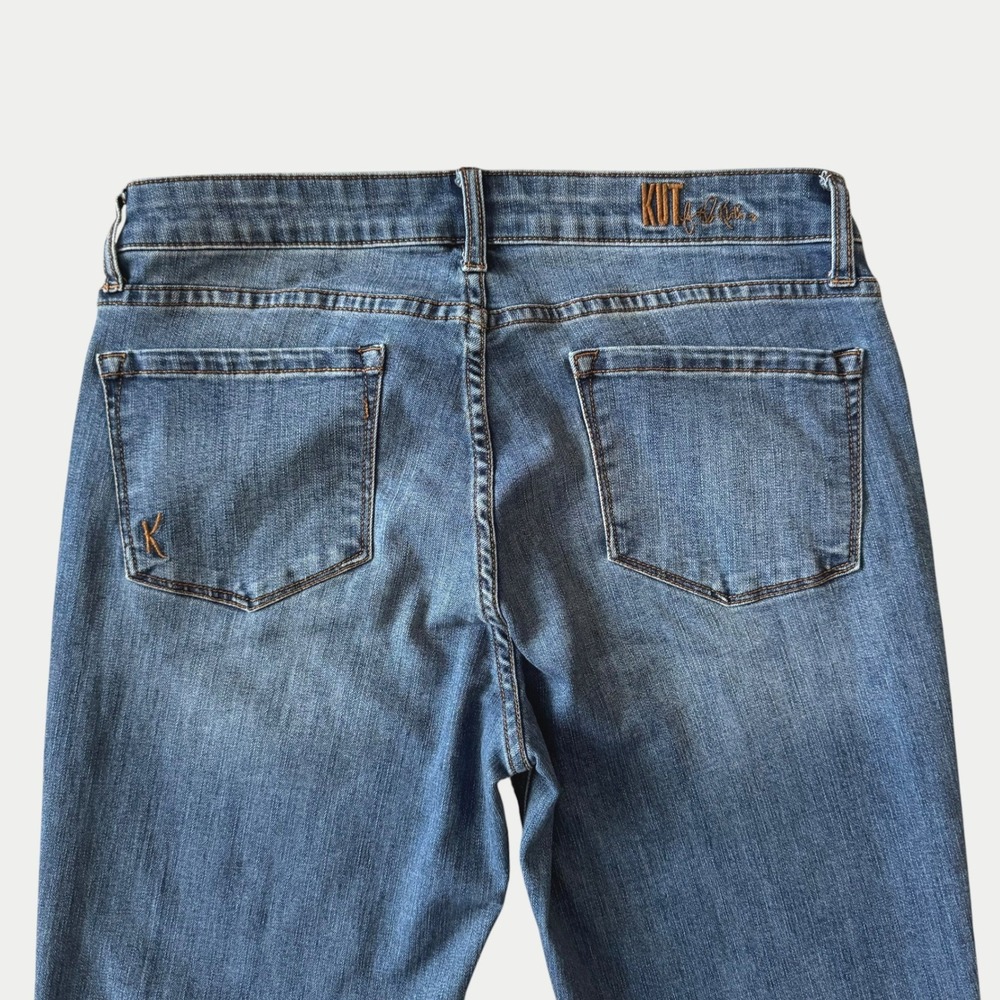 KUT from the Kloth Carrie Boyfriend Jeans Womens 8 Everyday Normcore Minimalist - Picture 4 of 10